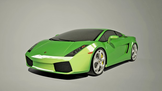 Lamborghini Gallardo "Green" wallpaper