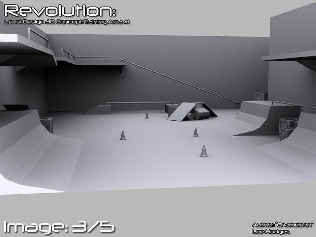 Revolution Level Design Concept: Training Area #1