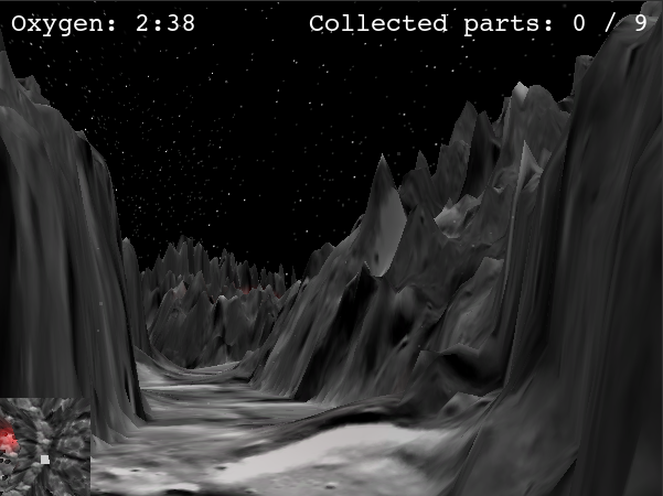 Screenshot from my game Moonblast