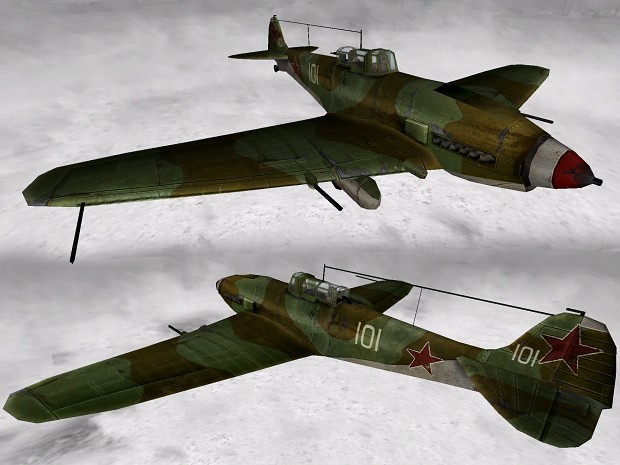 CoD2 Il-2 Sturmovik plane