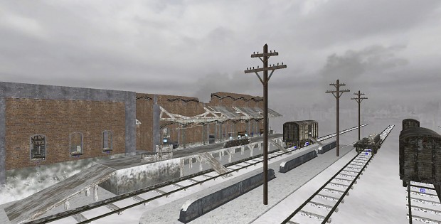 CoD2 trainstation winter test