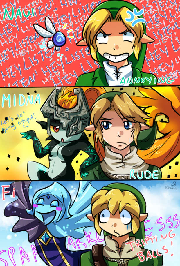 Funny pictures from zelda game's