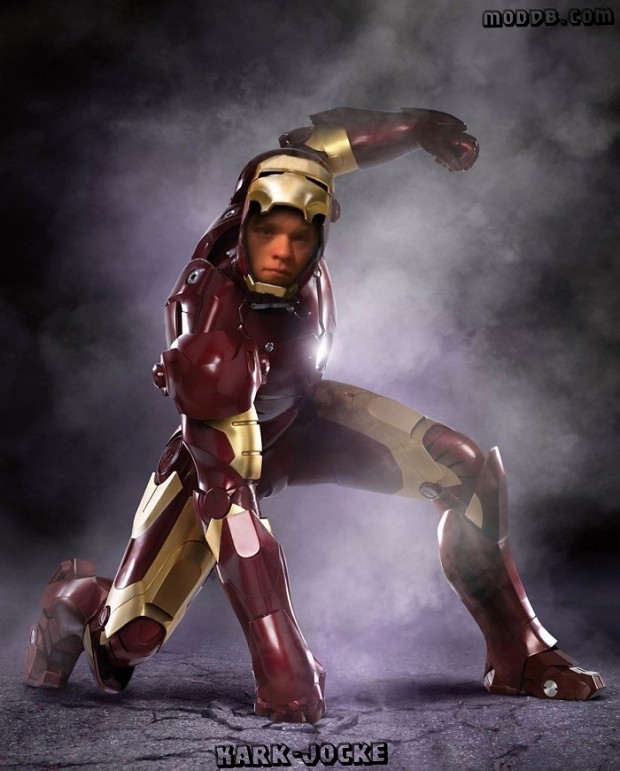 Kark-Jocke as Iron Man