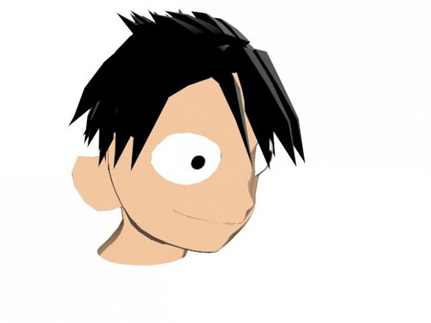 roblox luffy hair