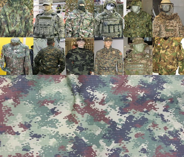 All Serbian Camouflages