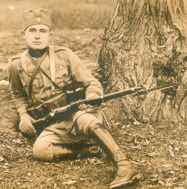 Serbian Soldier WW2