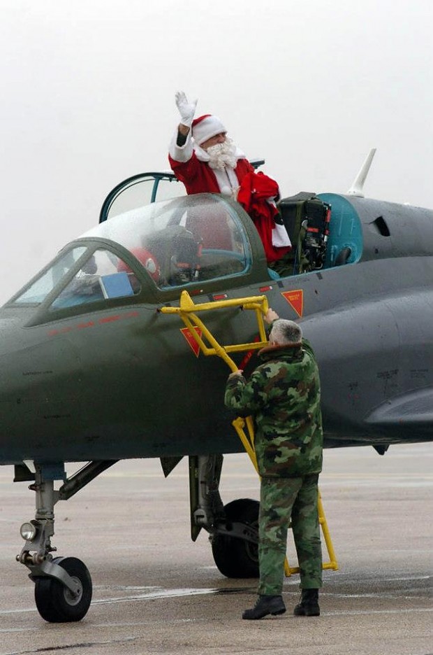 Santa Claus arrived in Serbia