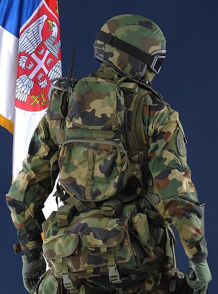 Srpski padobranac (leđa)