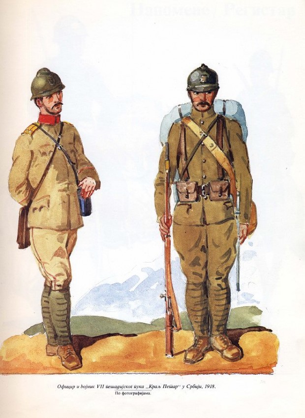 Serbian Soldiers in the Great War