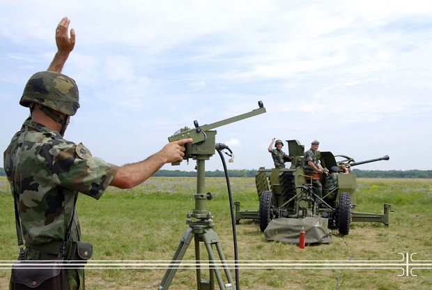 CONTROL-SHOOTING EXERCISE AT THE AIRPORT BATAJNICA