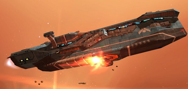 hiigaran destroyer image - (LONEWOLF) - ModDB