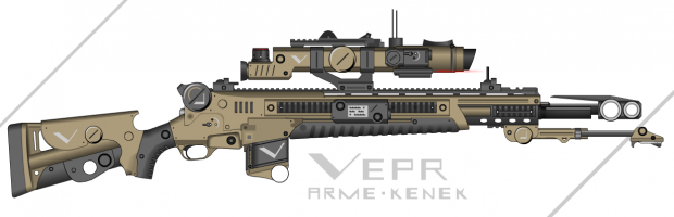 Vepr - M5B1 Arme-Kenek Anti-Material Railgun