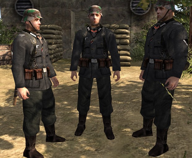 Wehrmacht soldier (HD) based on the vanilla model
