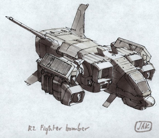 Taii Attack Bomber Concept