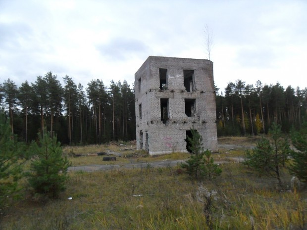 abandoned military training camp