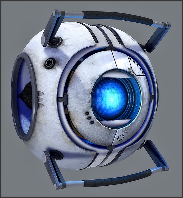 Portal 2 - Textured Wheatley
