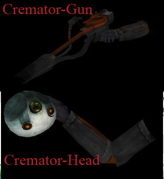 Immolator and Cremator's head