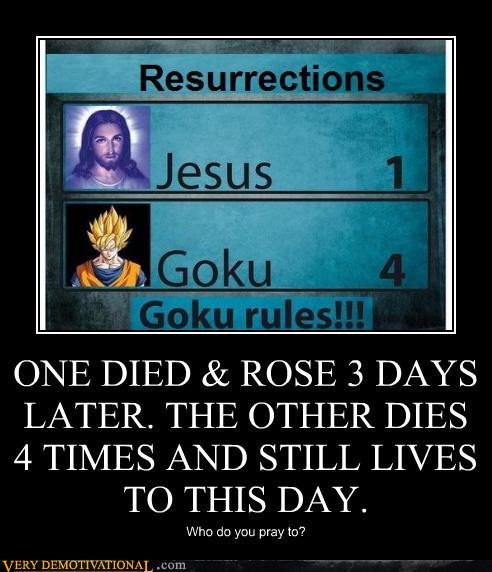 Goku versus Jesus