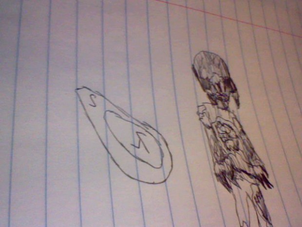 Headcrab Zombie drawing