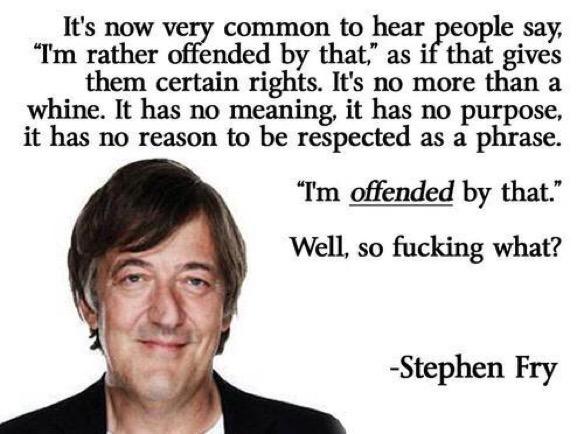 Being offended