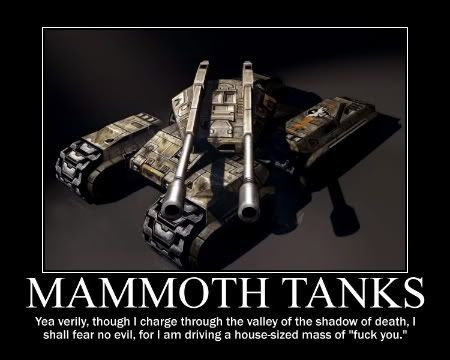 Mammoth Tank Demotivational