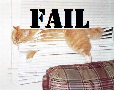 cat fail