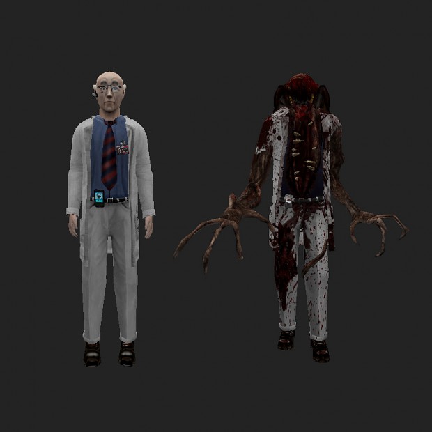 Scientist & Zombie Reskin