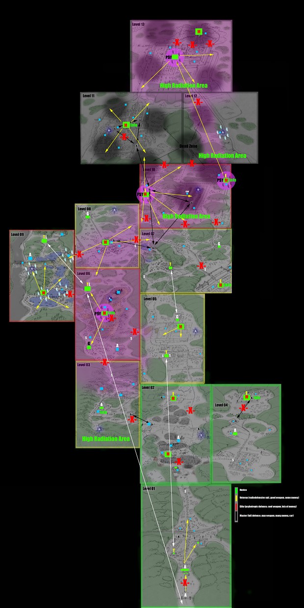 Oblivion Lost Zone Map