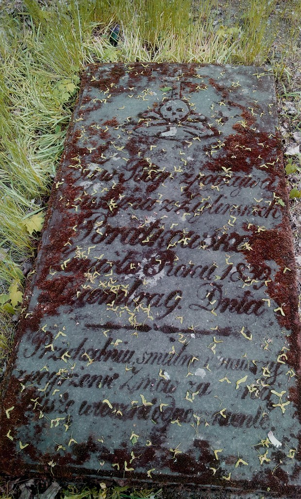 Vampire grave (1800s) in Šiauliai cemetery