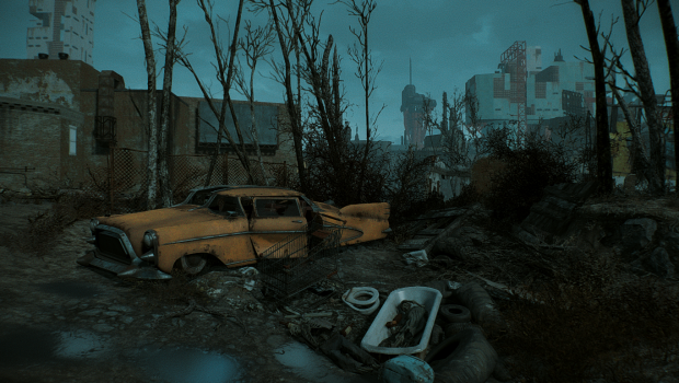 Fallout 4 vintage film enb test awesomeness