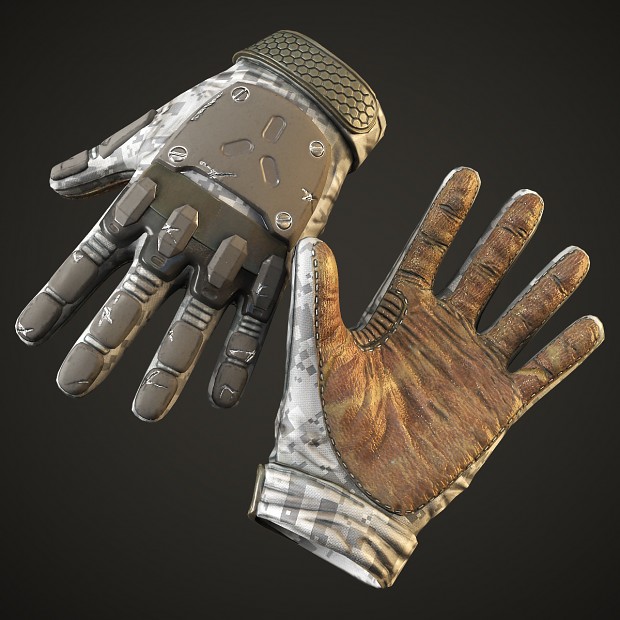 Gloves model for BF2142 project