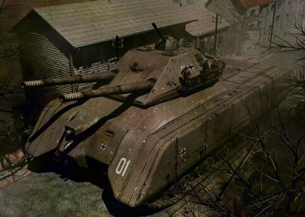 giant ww2 tank