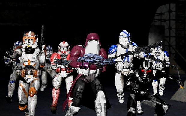 Clone trooper assault!