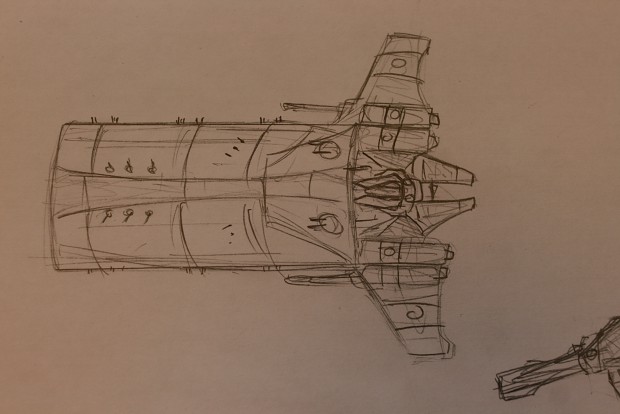 front, side and overview of sith carrier ;)