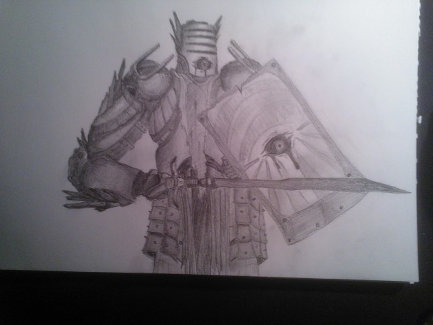 Weekly drawing #14: Some knight xd
