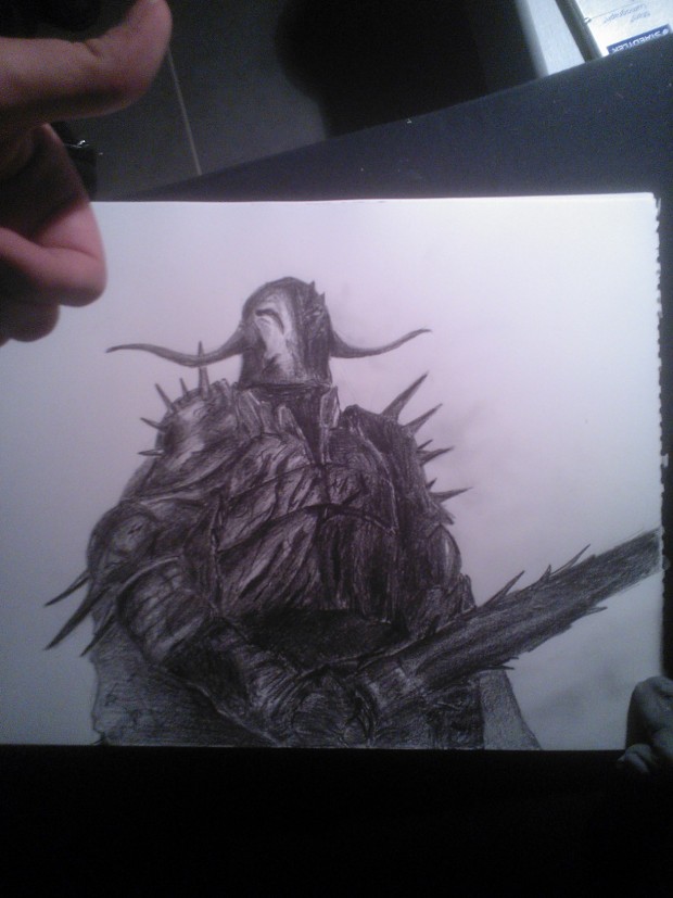 Weekly drawing #16: Black Knight