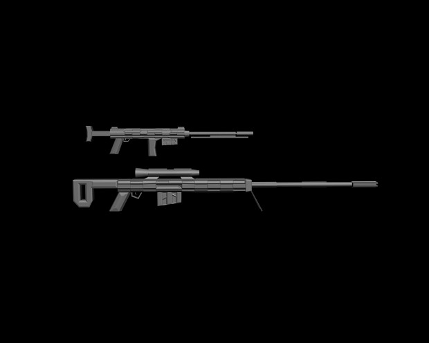 Sniper Rifle-Made in 3ds Max by me.