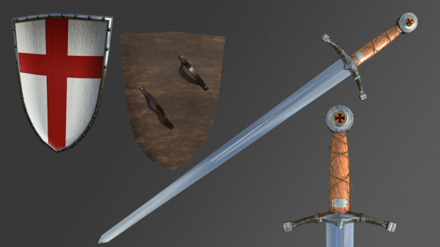 Templar Sword & Shield