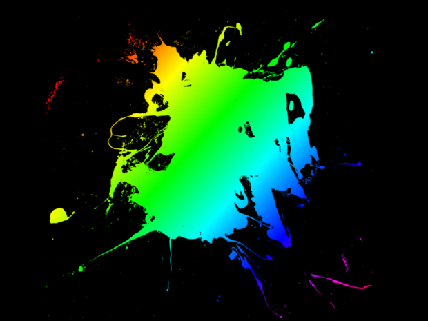 Rainbow Splatter