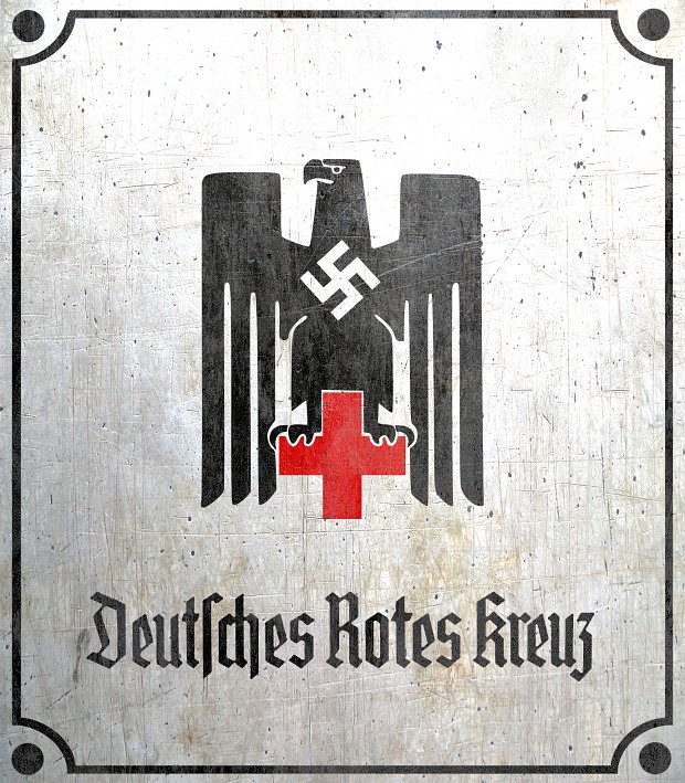 German Red Cross sign WW2