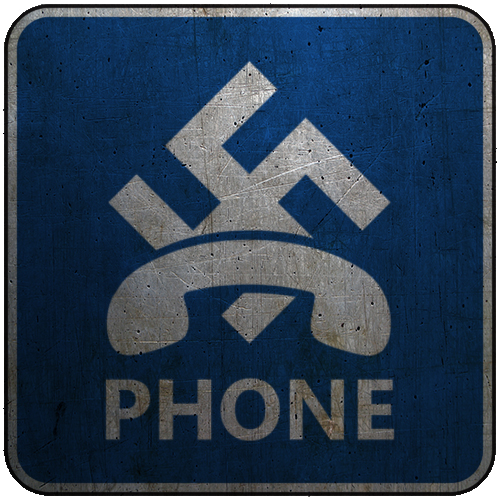 The Man In the High Castle Phone Sign
