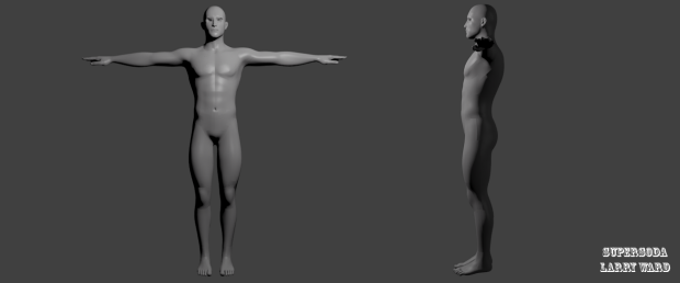 Basic body model for "Call of kings"