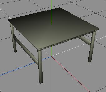 3D Table Model