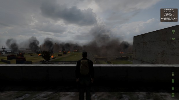 Chernogorsk in Flames