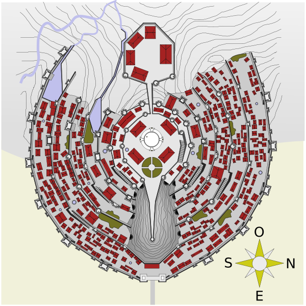 Minas Tirith Layout