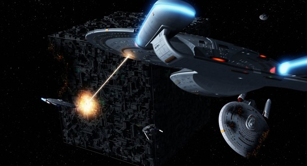 Enterprise vs The Borg