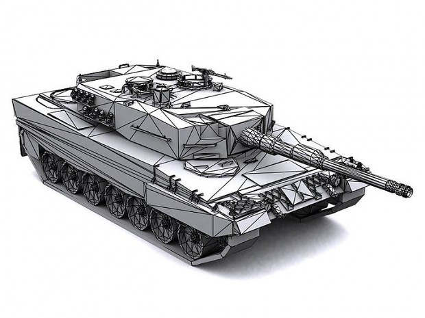 Leopard2A4 for Turkish Union Mod