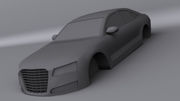 Audi A8 - Low Polygon