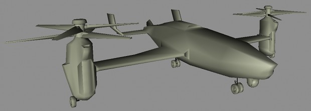 NATO/CSAT Tiltrotor VTOL Drone