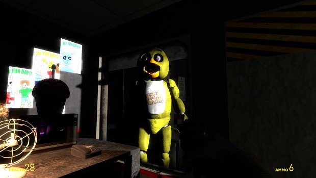 Five Nights at Freddy's MAP in Gmod